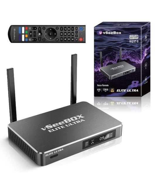 vSeeBox Elite Ultra Smart Media Box